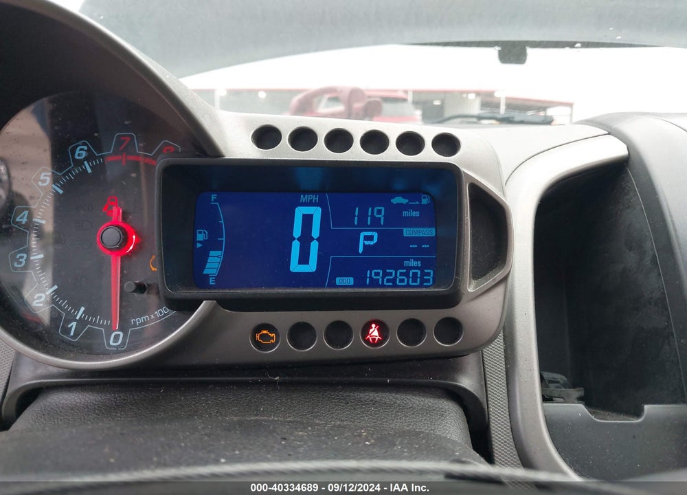 2014 CHEVROLET SONIC LT AUTO VIN: 1G1JC6SB1E4103756