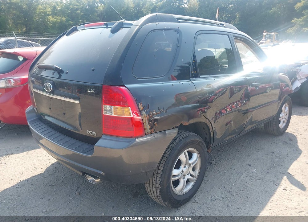 2008 KIA SPORTAGE LX V6 VIN: KNDJE723687504934