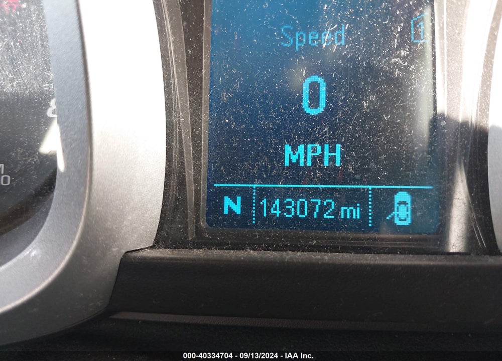 2012 CHEVROLET EQUINOX 1LT VIN: 2GNALDEK9C1338400