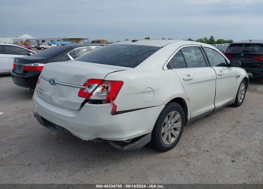 2011 FORD TAURUS SE VIN: 1FAHP2DW4BG126127