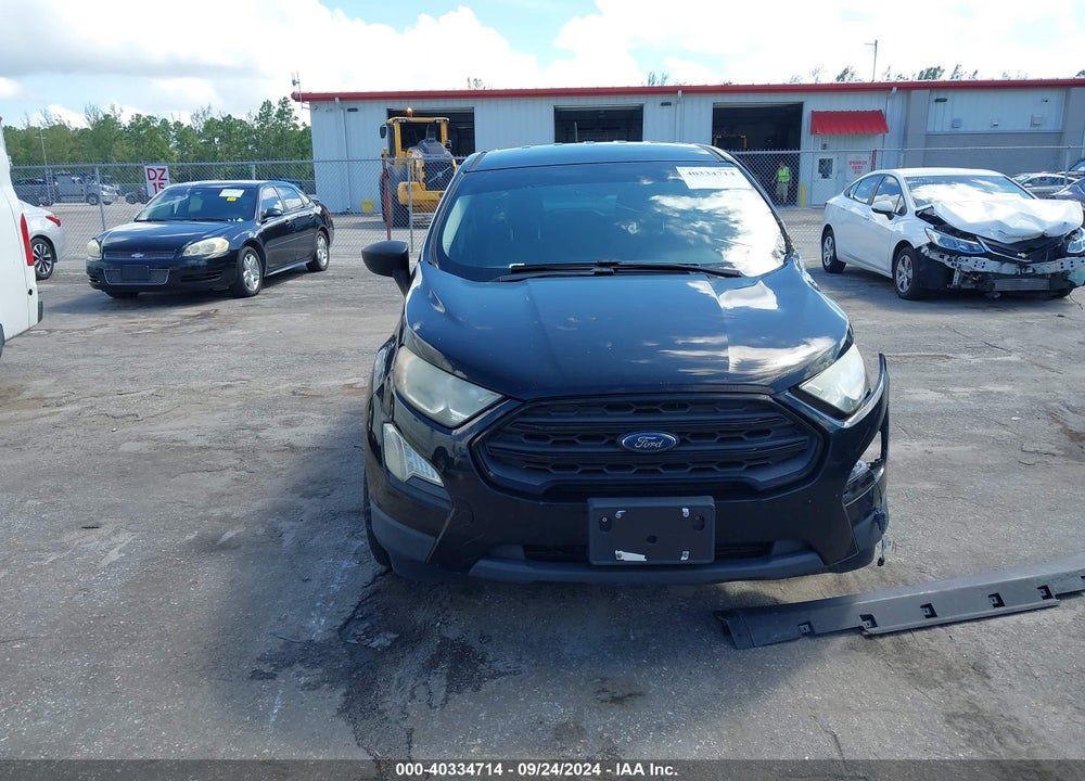 2019 FORD ECOSPORT S VIN: MAJ3S2FE7KC261817