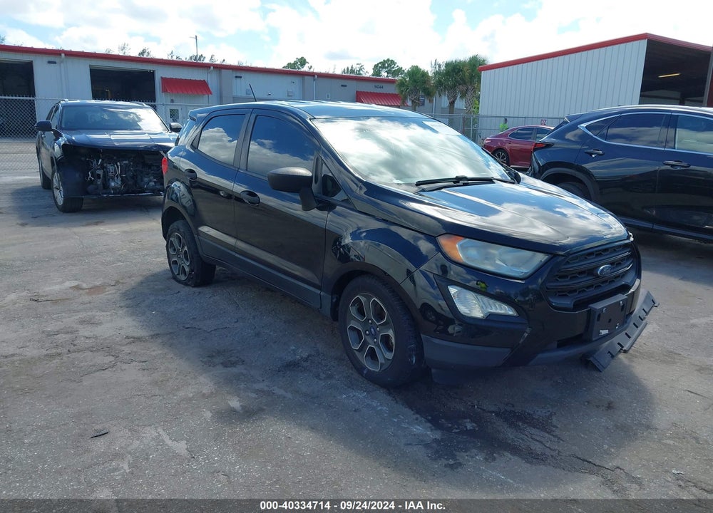 2019 FORD ECOSPORT S VIN: MAJ3S2FE7KC261817