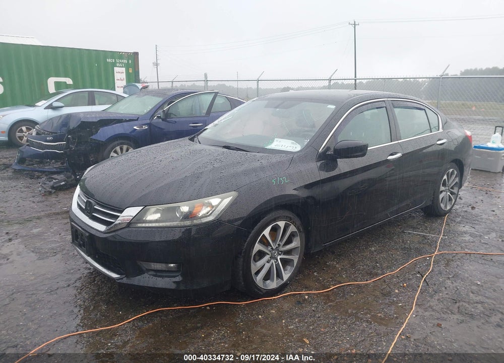2015 HONDA ACCORD SPORT VIN: 1HGCR2F58FA274987