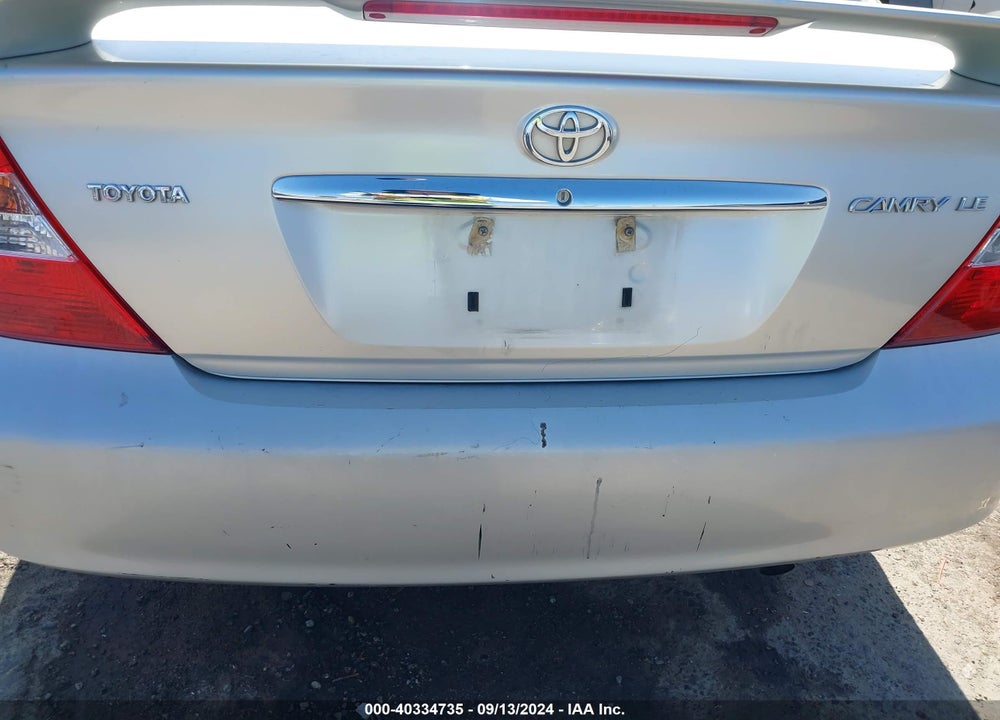 2004 TOYOTA CAMRY LE VIN: 4T1BE32K14U932664