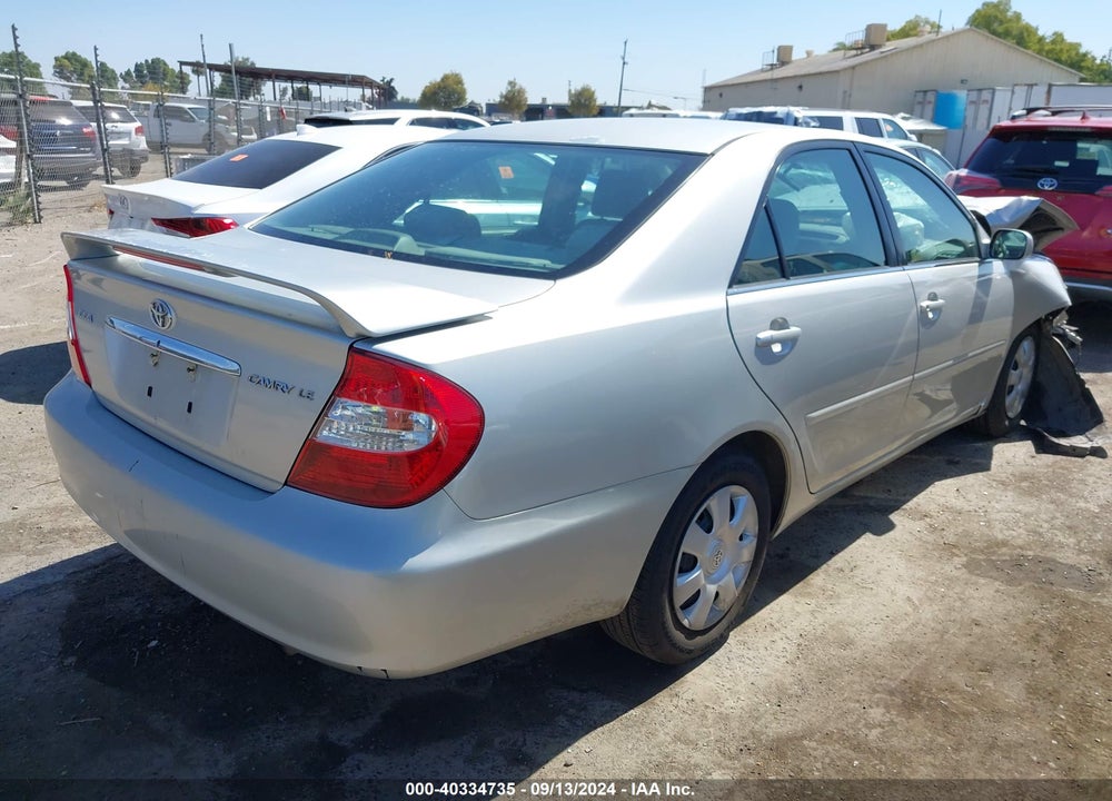 2004 TOYOTA CAMRY LE VIN: 4T1BE32K14U932664
