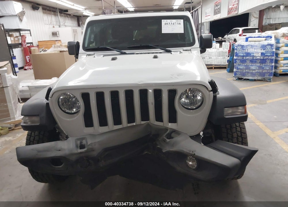 2018 JEEP WRANGLER UNLIMITED SPORT S 4X4 VIN: 1C4HJXDN0JW306340