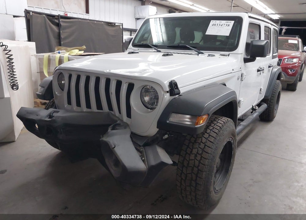 2018 JEEP WRANGLER UNLIMITED SPORT S 4X4 VIN: 1C4HJXDN0JW306340