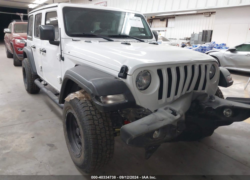 2018 JEEP WRANGLER UNLIMITED SPORT S 4X4 VIN: 1C4HJXDN0JW306340