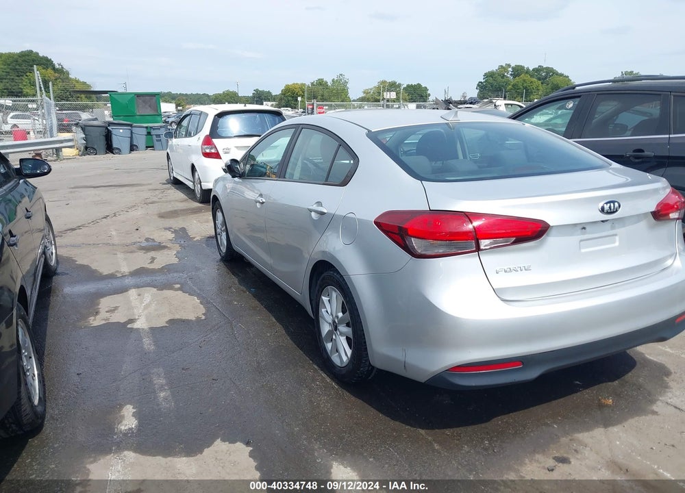 2017 KIA FORTE LX VIN: 3KPFL4A72HE016739