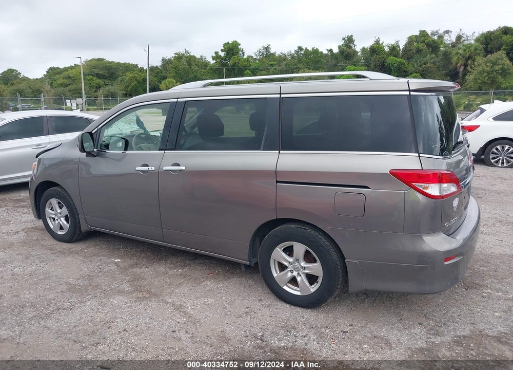 2016 NISSAN QUEST PLATINUM/S/SL/SV VIN: JN8AE2KP7G9150063