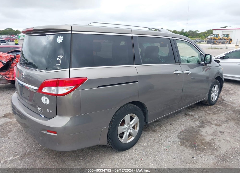 2016 NISSAN QUEST PLATINUM/S/SL/SV VIN: JN8AE2KP7G9150063