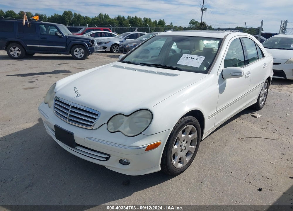 2006 MERCEDES-BENZ C 280 LUXURY 4MATIC VIN: WDBRF92H96F797964