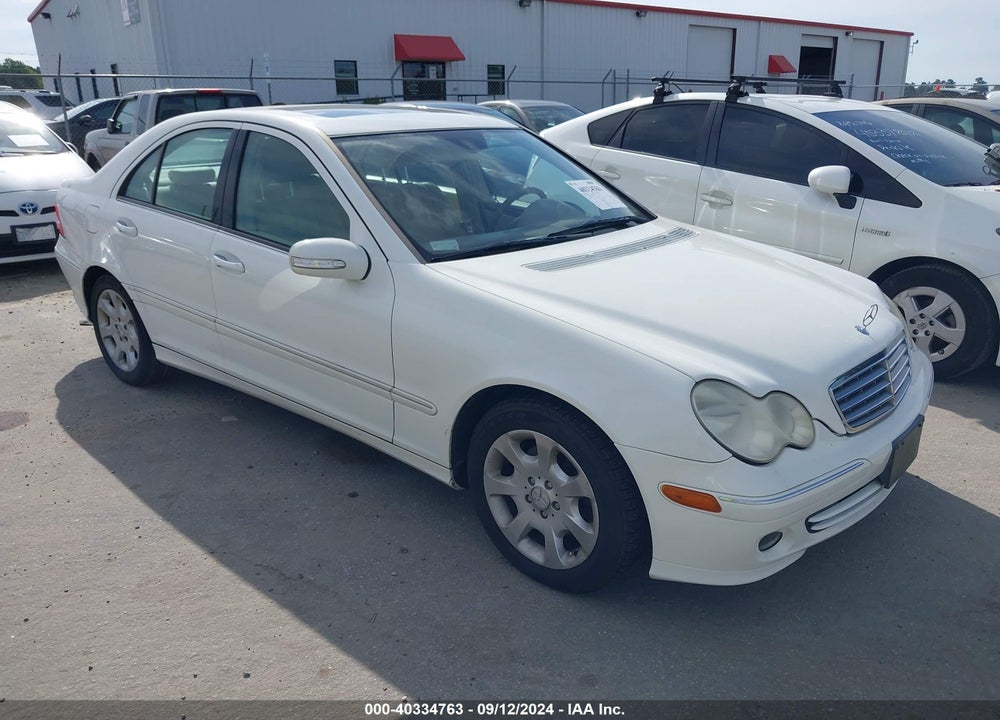 2006 MERCEDES-BENZ C 280 LUXURY 4MATIC VIN: WDBRF92H96F797964