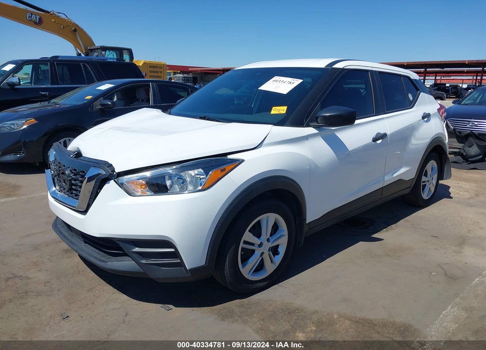 2020 NISSAN KICKS S XTRONIC CVT VIN: 3N1CP5BV4LL562895