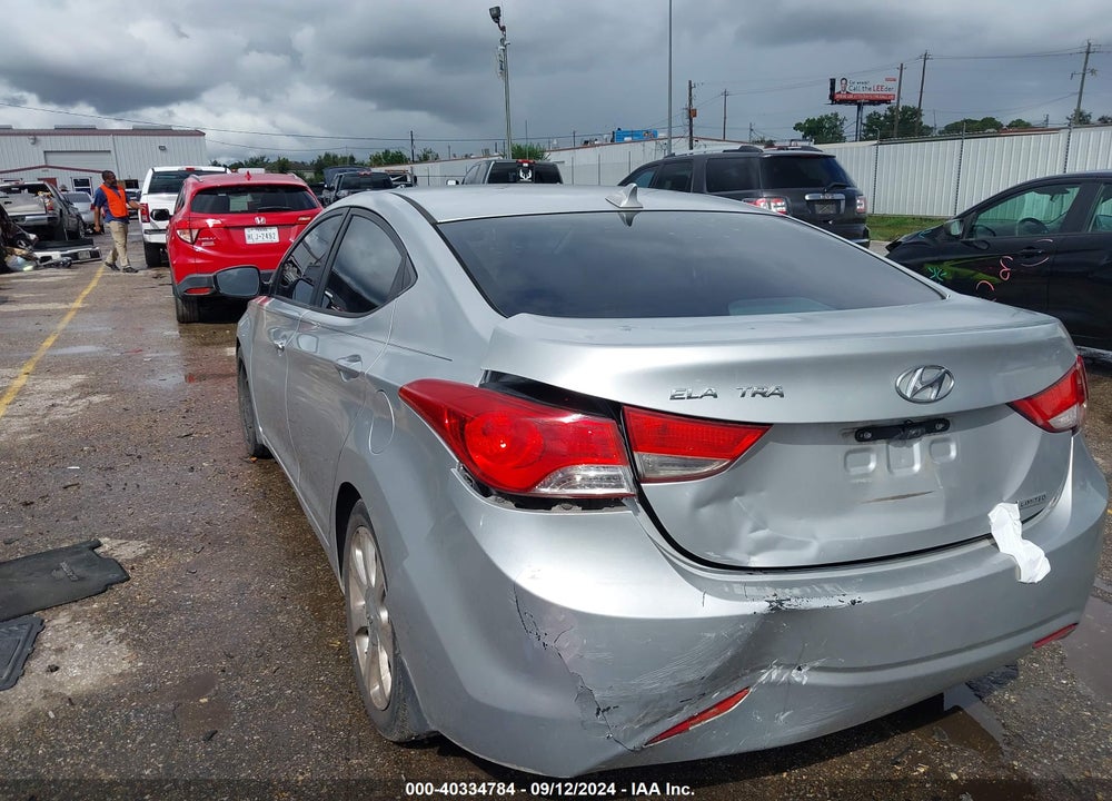 2013 HYUNDAI ELANTRA LIMITED VIN: KMHDH4AE2DU781030