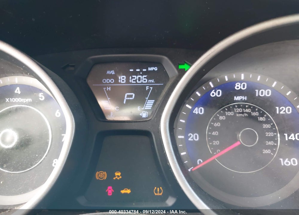 2013 HYUNDAI ELANTRA LIMITED VIN: KMHDH4AE2DU781030