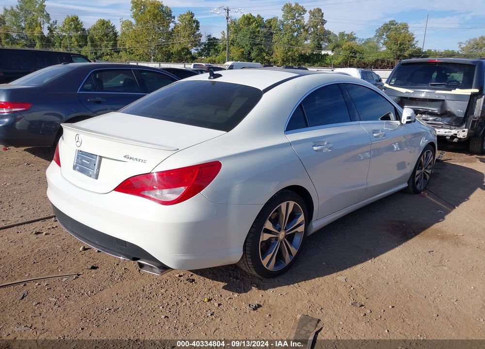 2016 MERCEDES-BENZ CLA 250 4MATIC VIN: WDDSJ4GB1GN329510