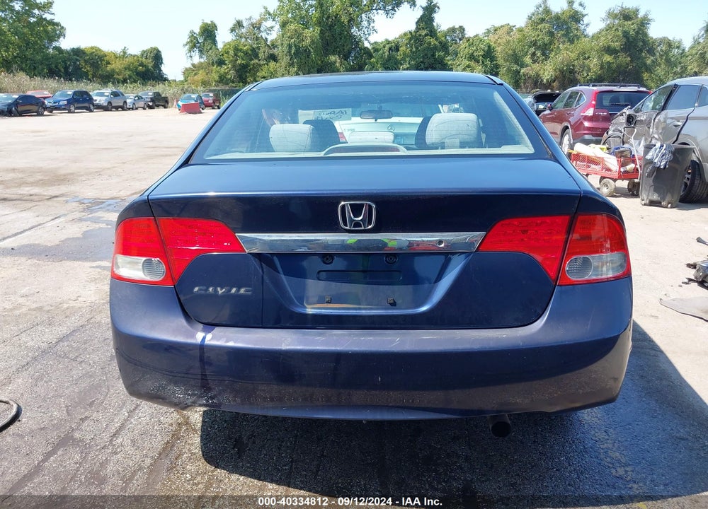 2009 HONDA CIVIC LX VIN: 1HGFA16549L008874