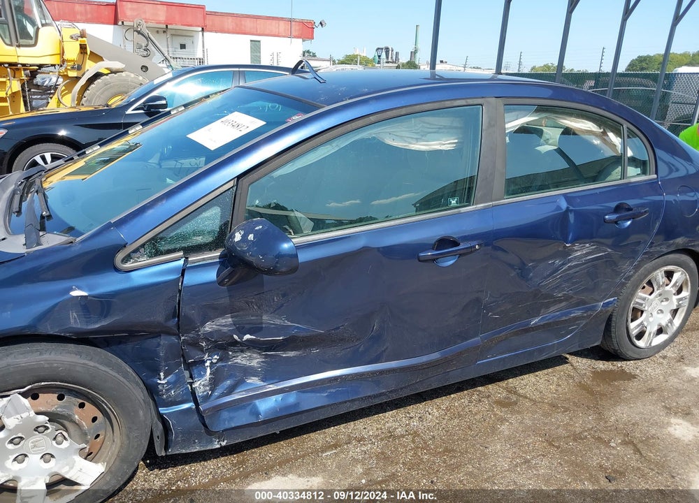 2009 HONDA CIVIC LX VIN: 1HGFA16549L008874