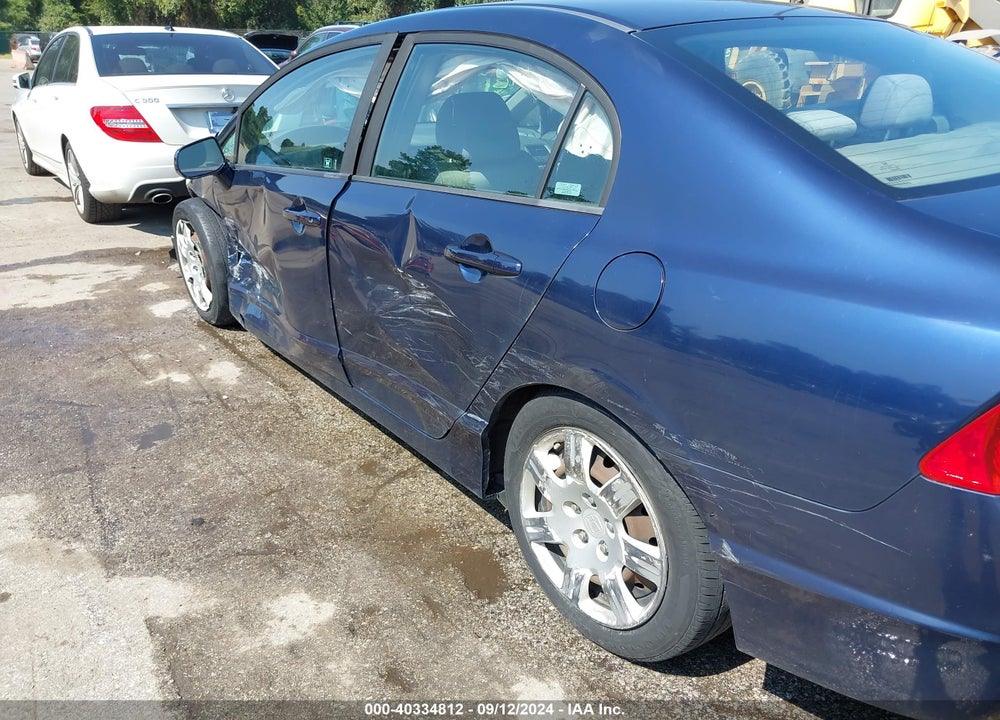 2009 HONDA CIVIC LX VIN: 1HGFA16549L008874