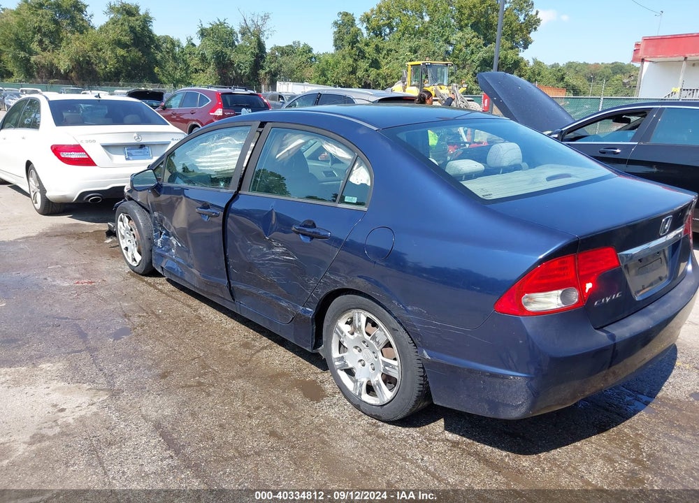 2009 HONDA CIVIC LX VIN: 1HGFA16549L008874