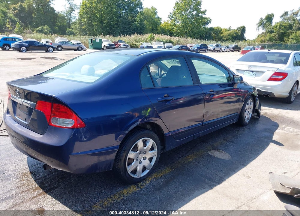 2009 HONDA CIVIC LX VIN: 1HGFA16549L008874