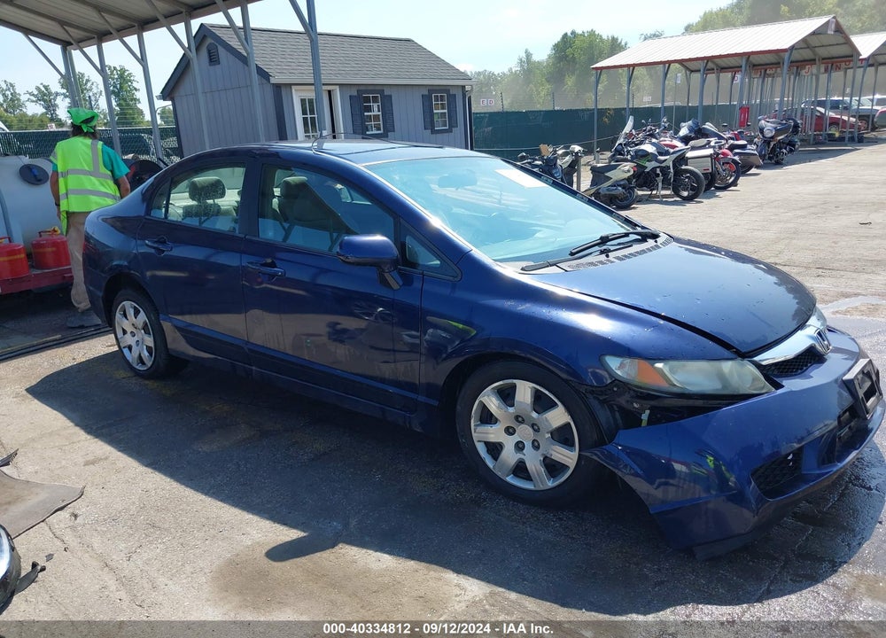 2009 HONDA CIVIC LX VIN: 1HGFA16549L008874