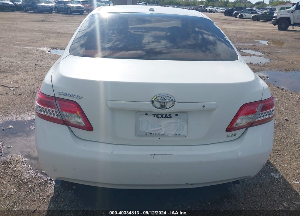 2010 TOYOTA CAMRY LE VIN: 4T1BF3EK2AU528356