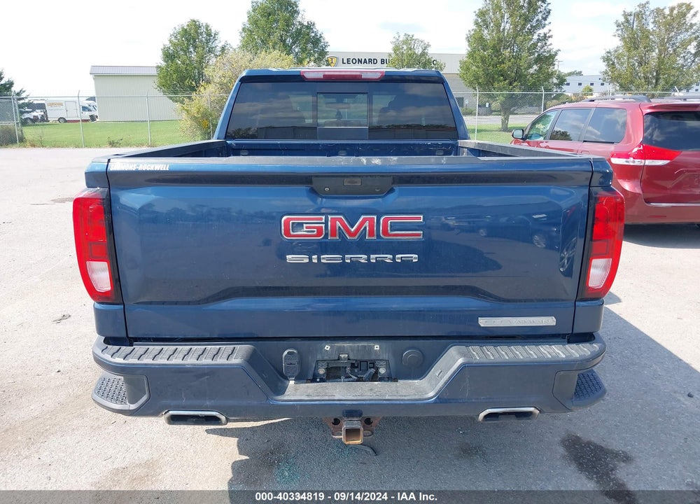 2019 GMC SIERRA 1500 ELEVATION VIN: 1GTR9CED2KZ332241