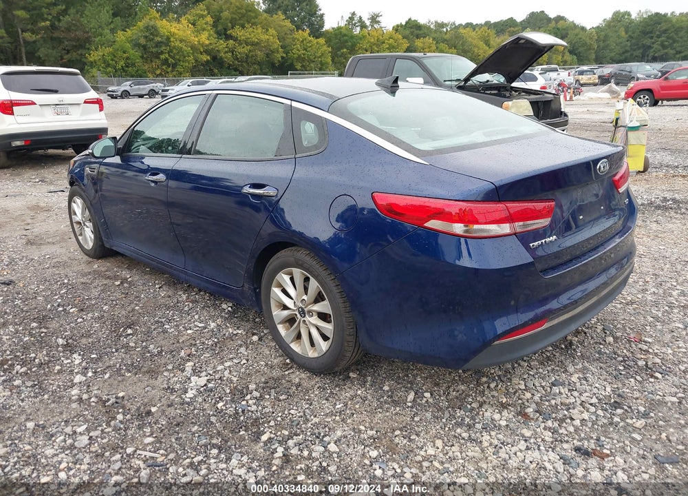 2016 KIA OPTIMA EX VIN: 5XXGU4L31GG007144