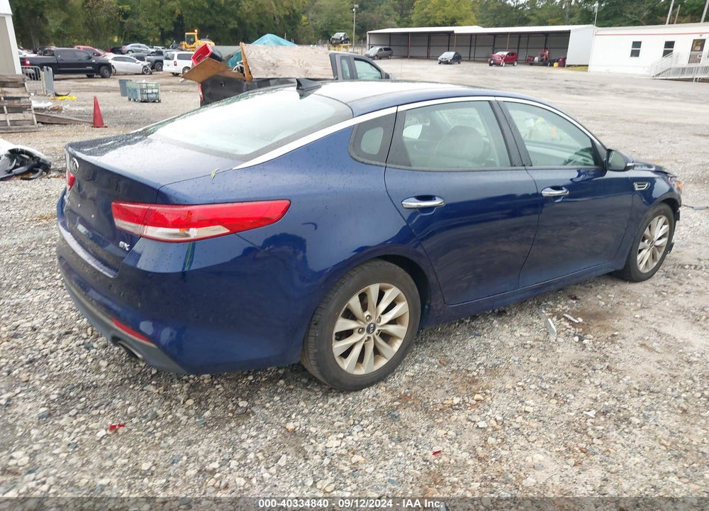 2016 KIA OPTIMA EX VIN: 5XXGU4L31GG007144