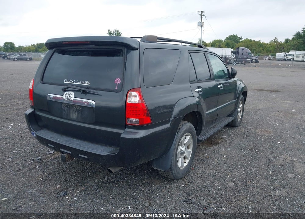 2006 TOYOTA 4RUNNER SR5 V6 VIN: JTEBU14R668071429