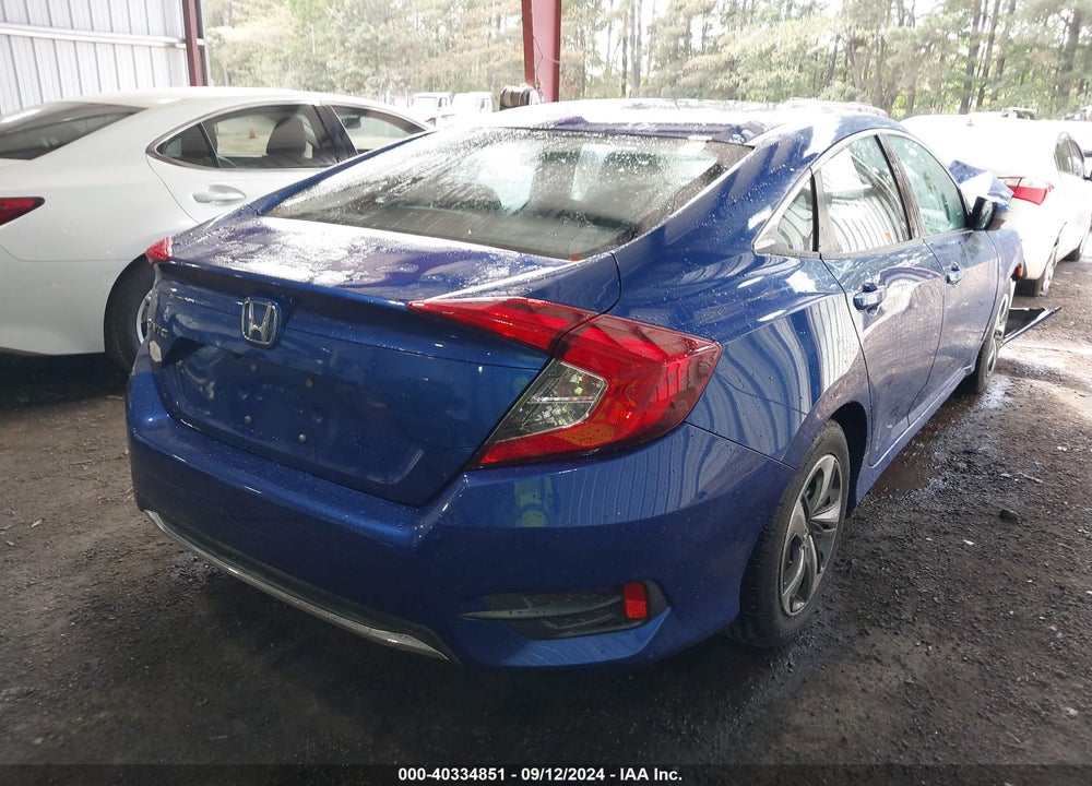 2020 HONDA CIVIC LX VIN: 2HGFC2F62LH519223