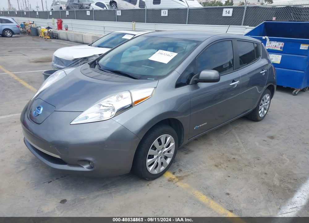 2015 NISSAN LEAF S VIN: 1N4AZ0CP0FC320824