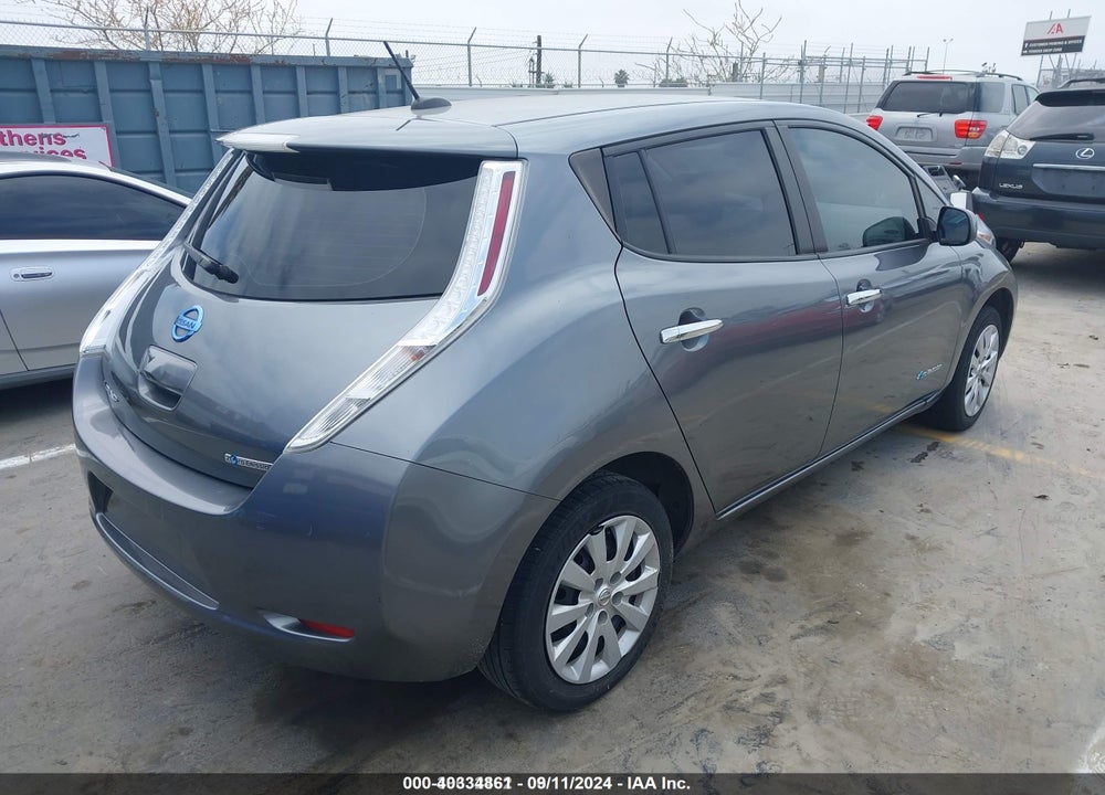 2015 NISSAN LEAF S VIN: 1N4AZ0CP0FC320824