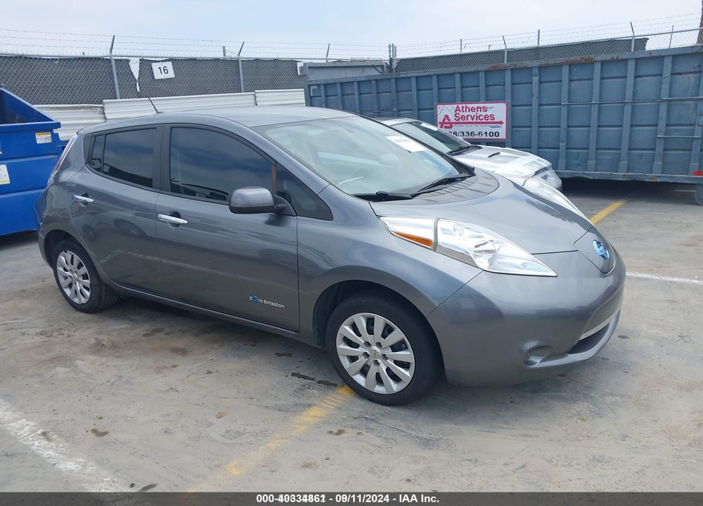 2015 NISSAN LEAF S VIN: 1N4AZ0CP0FC320824