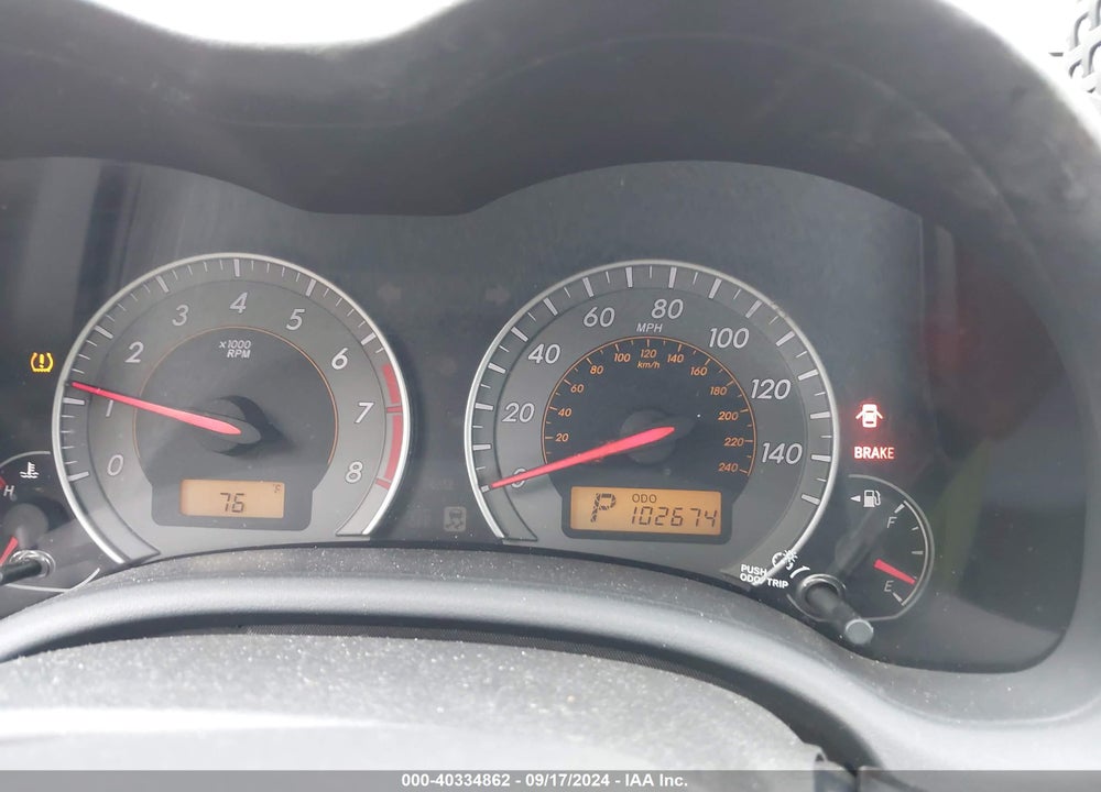 2010 TOYOTA COROLLA S VIN: 1NXBU4EE6AZ366186