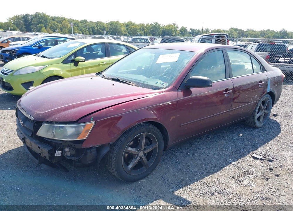 2007 HYUNDAI SONATA LIMITED/SE V6 VIN: 5NPEU46F17H194094