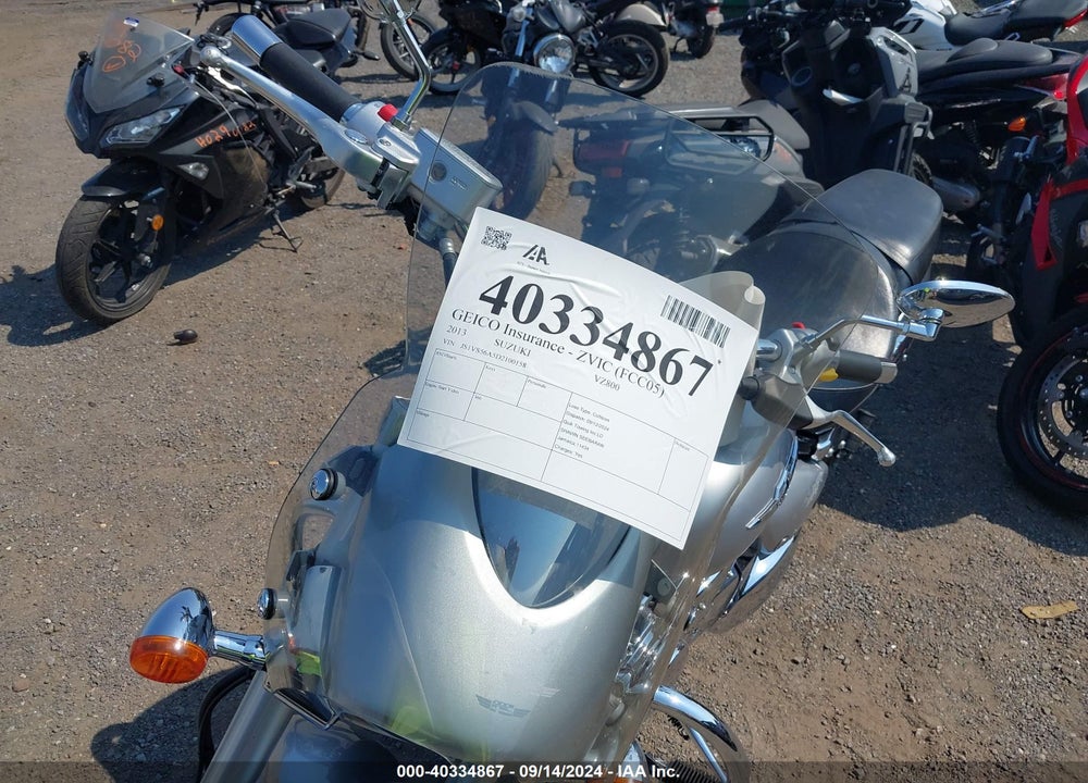 2013 SUZUKI VZ800 VIN: JS1VS56A5D2100158