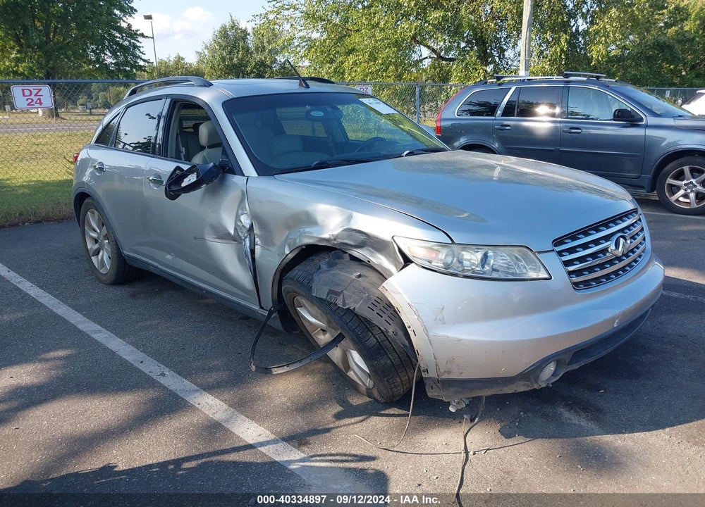 2003 INFINITI FX35 VIN: JNRAS08U03X000517