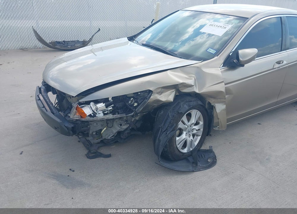 2009 HONDA ACCORD 2.4 LX-P VIN: JHMCP26489C008193