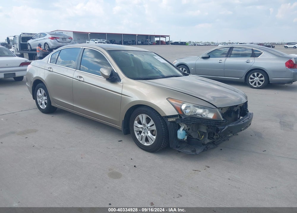 2009 HONDA ACCORD 2.4 LX-P VIN: JHMCP26489C008193