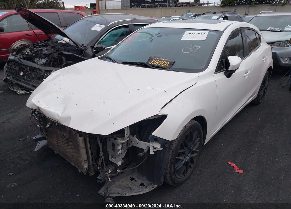 2014 MAZDA 3 I TOURING VIN: JM1BM1L7XE1191858
