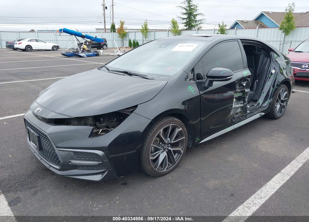 2021 TOYOTA COROLLA XSE VIN: JTDT4MCE8MJ053853