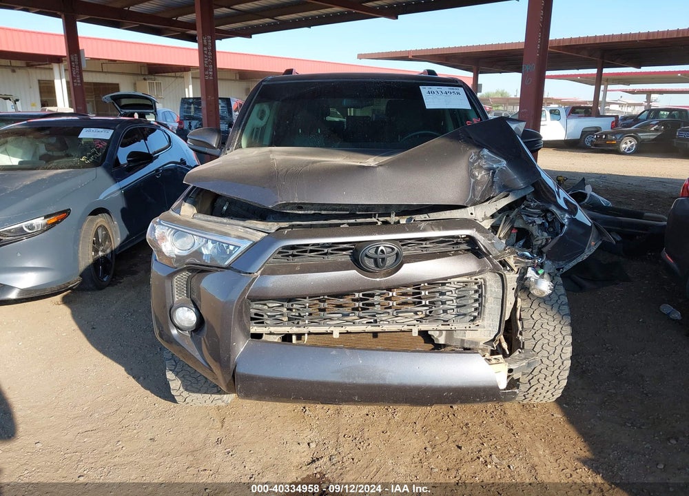 2019 TOYOTA 4RUNNER SR5 PREMIUM VIN: JTEBU5JRXK5686976