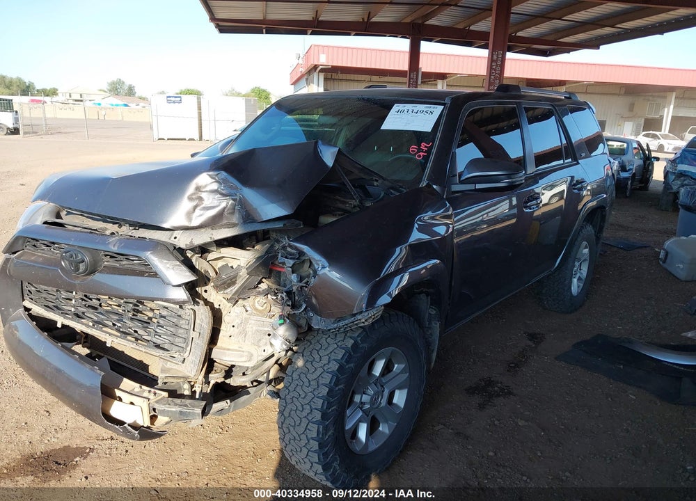 2019 TOYOTA 4RUNNER SR5 PREMIUM VIN: JTEBU5JRXK5686976