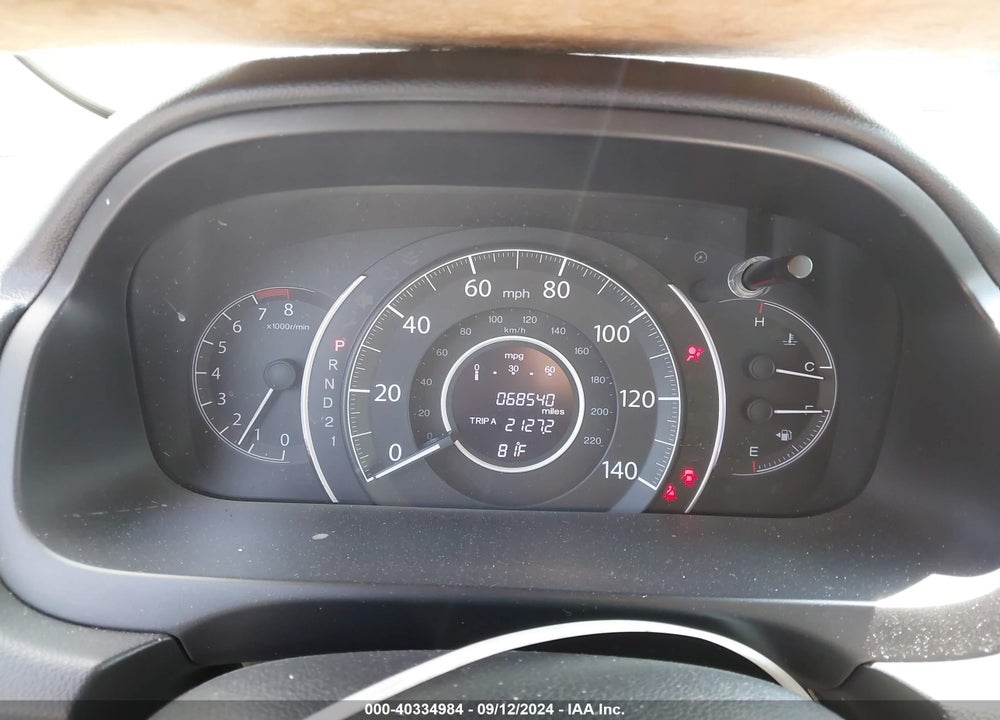 2012 HONDA CR-V EX-L VIN: JHLRM3H79CC010076