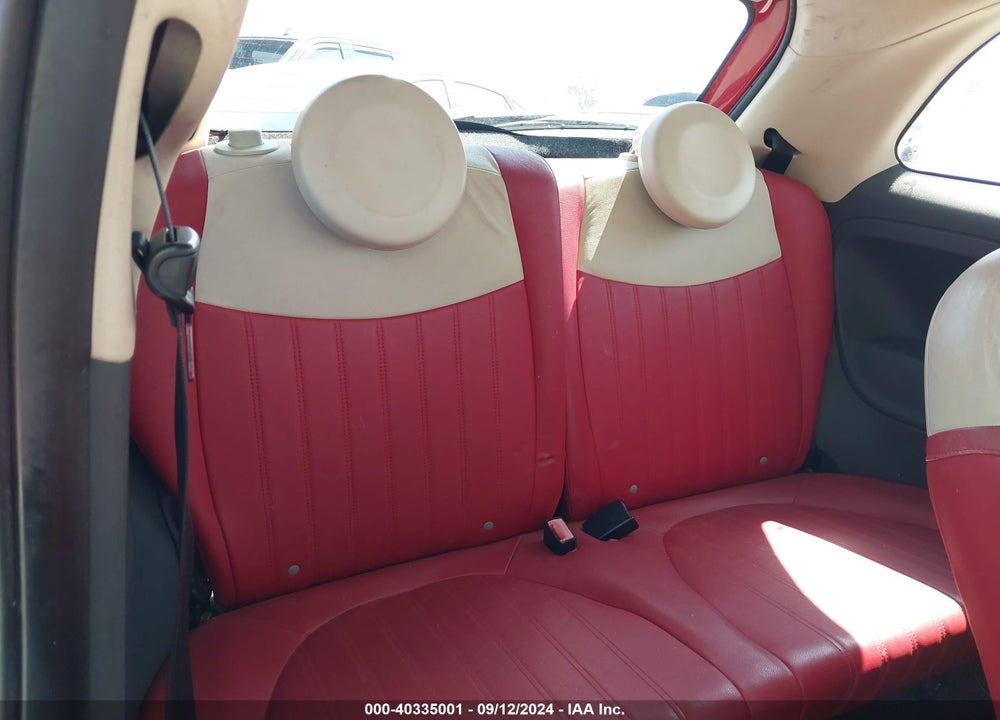 2012 FIAT 500 VIN: 3C3CFFCR7CT101881