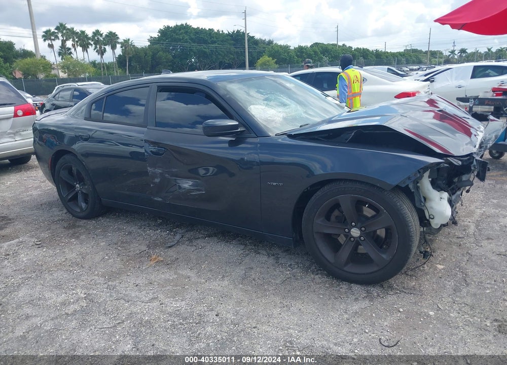2018 DODGE CHARGER R/T RWD VIN: 2C3CDXCT1JH139054