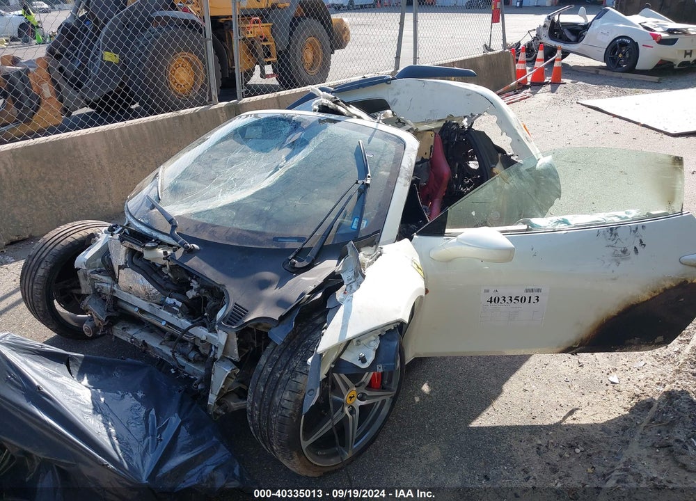 2015 FERRARI 458 SPIDER VIN: ZFF68NHA5F0203800